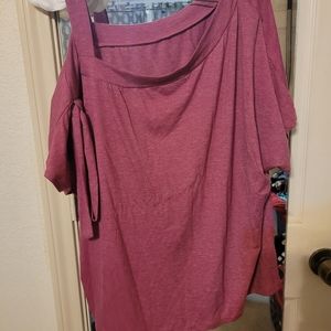 Womens off the shoulder top